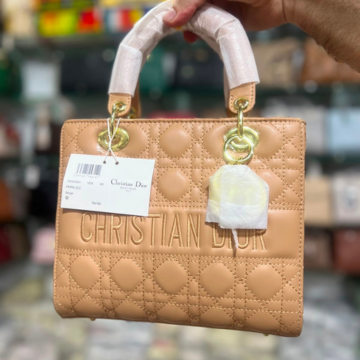 Premium Quilted Top Handle Handbag