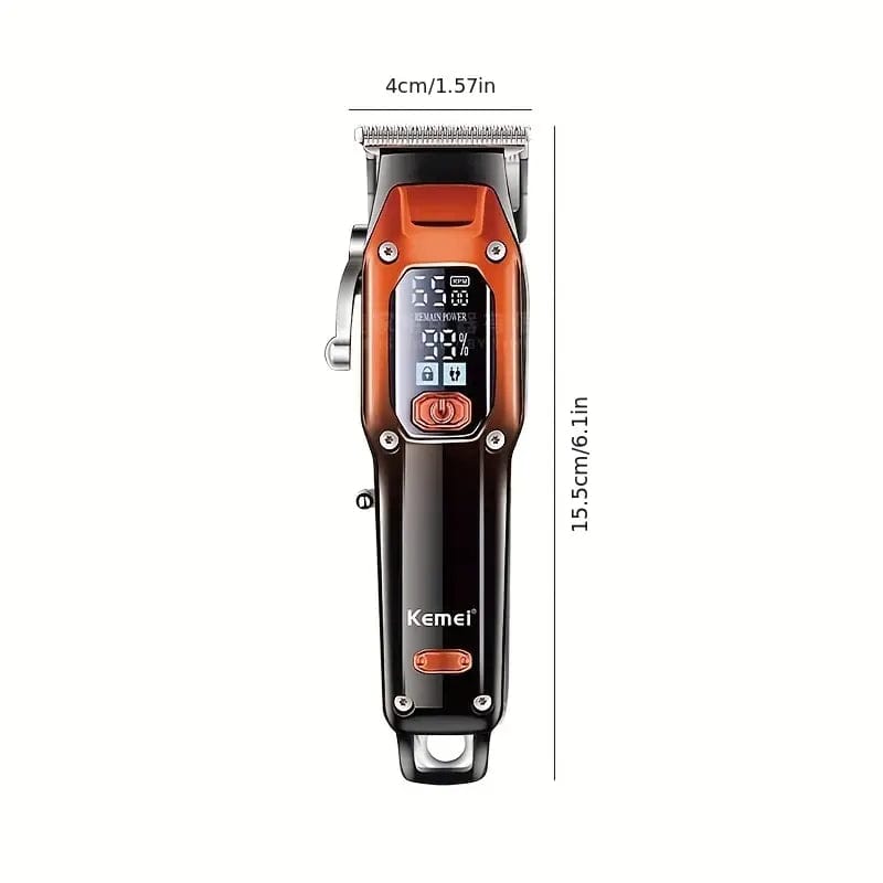 Kemei KM-658 Trimmer for Men – Rechargeable Hair & Beard Grooming Kit