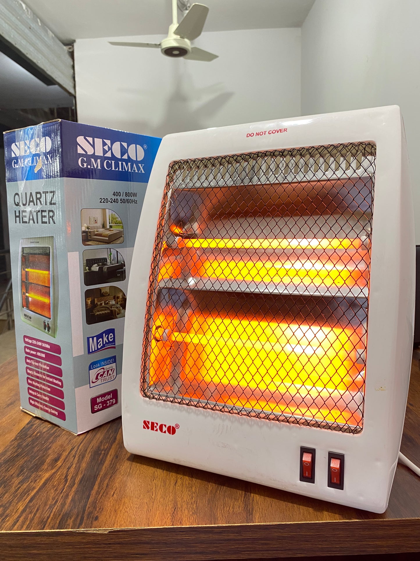 SECO Room Heater | Fast Heating | Energy Saving
