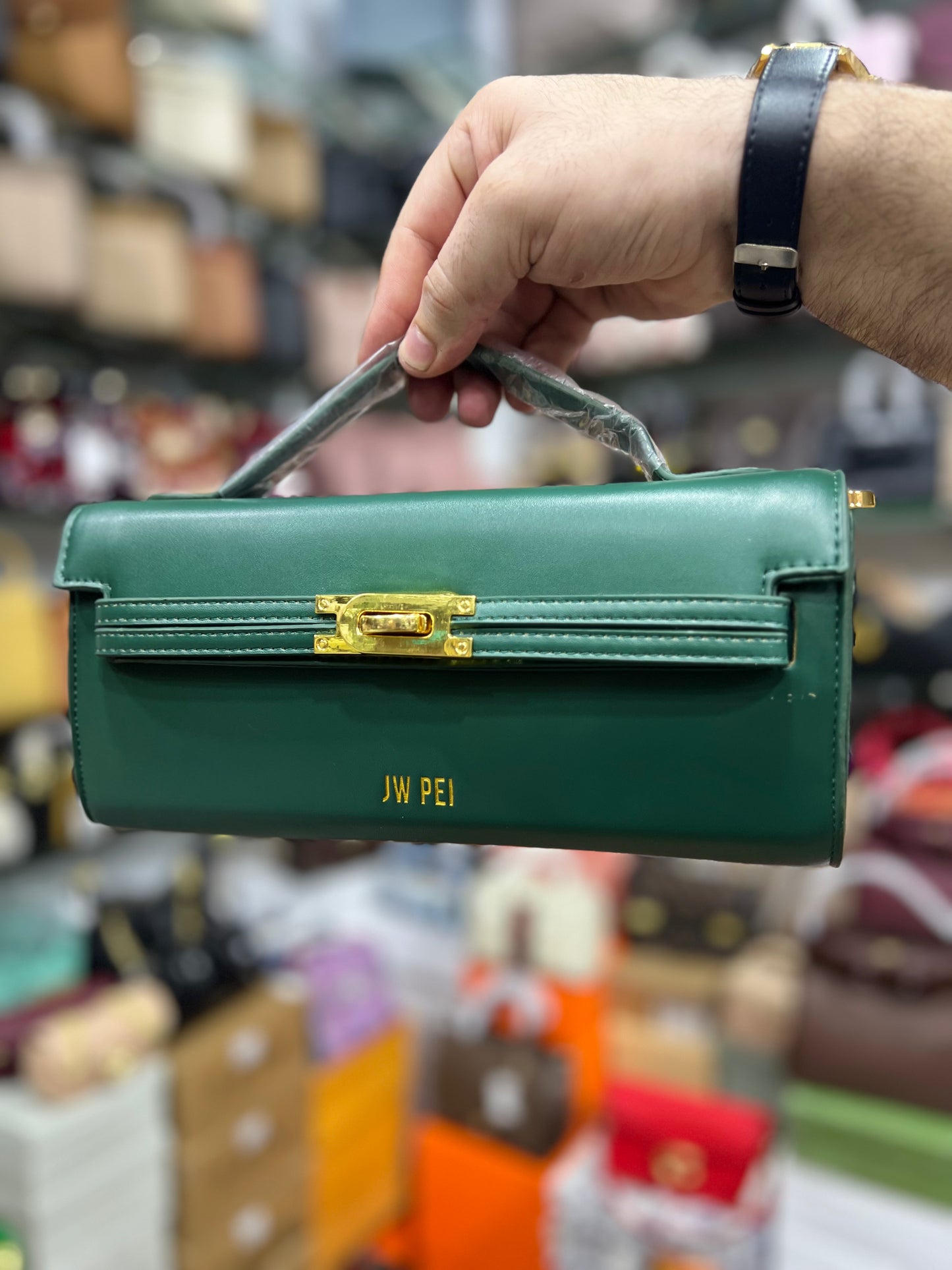 Elegant Top Handle Crossbody Purse