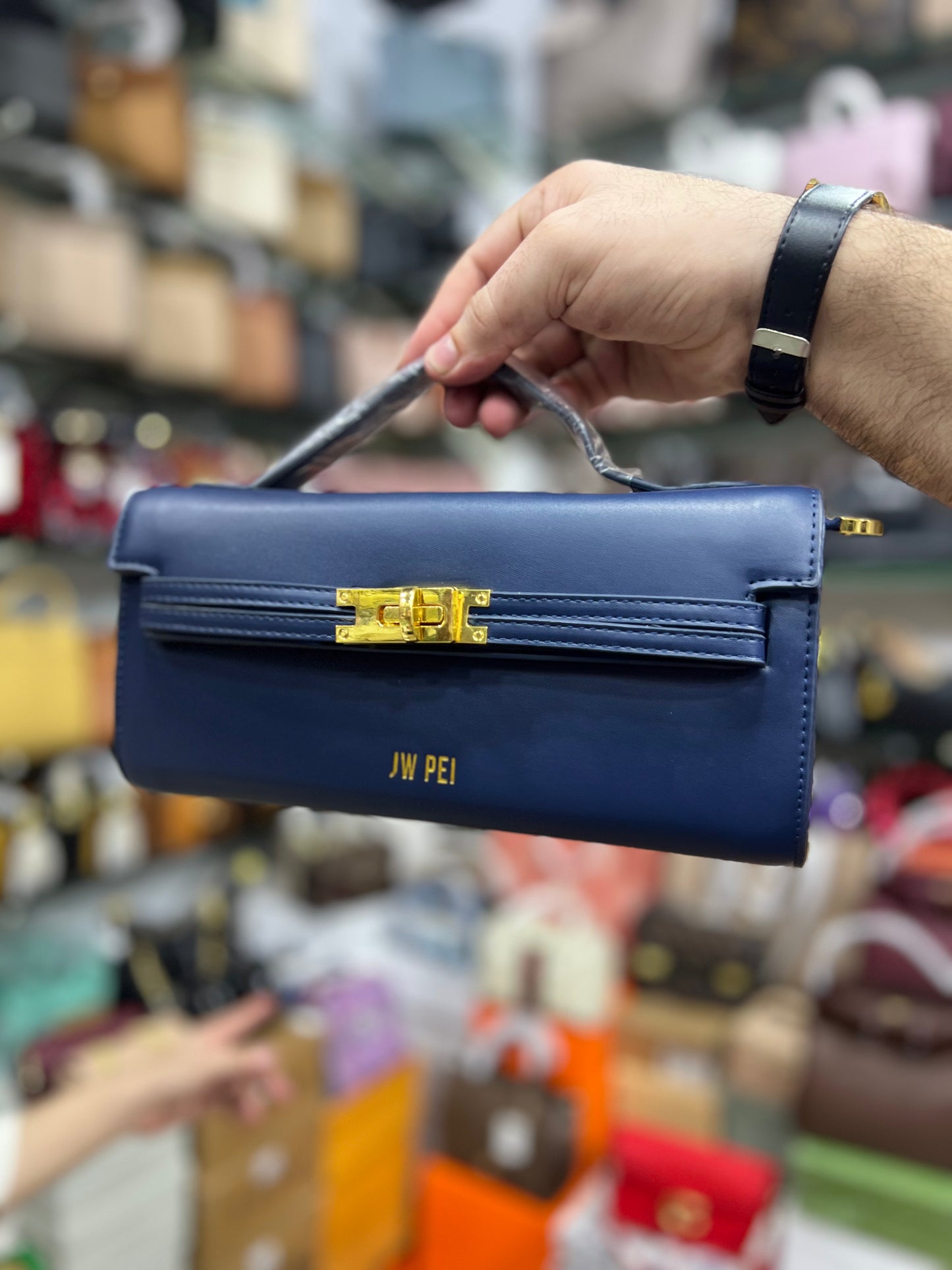 Elegant Top Handle Crossbody Purse
