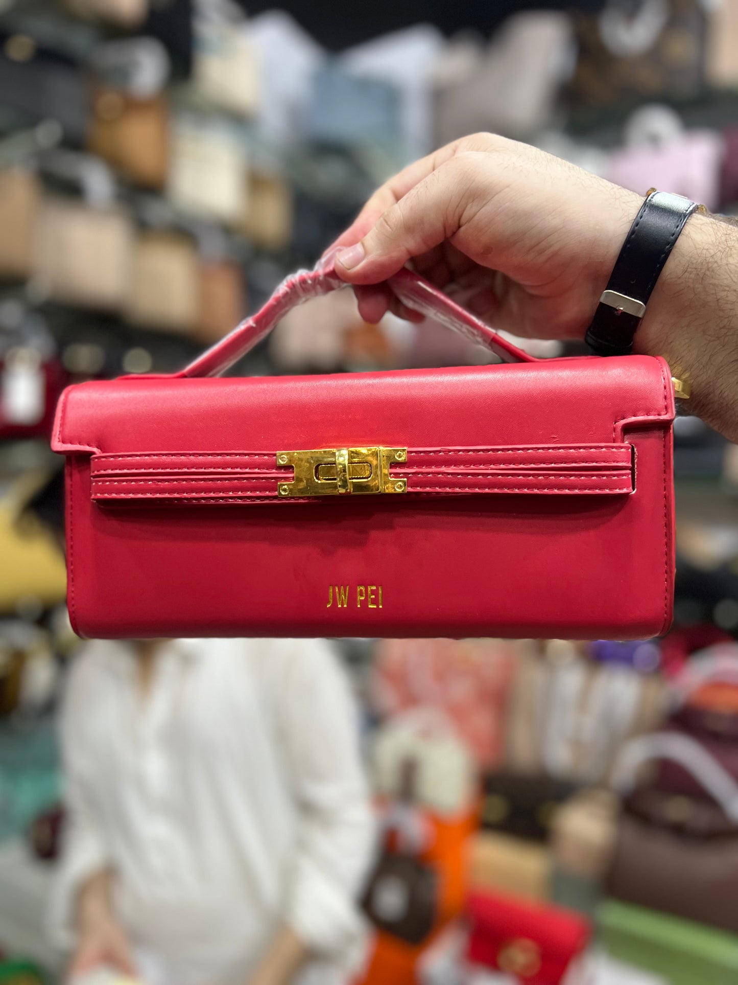 Elegant Top Handle Crossbody Purse