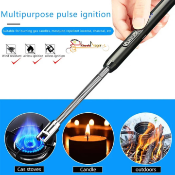 USB Rechargeable Arc Lighter – Flameless Kitchen Igniter