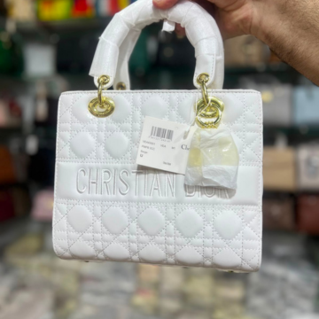 Premium Quilted Top Handle Handbag