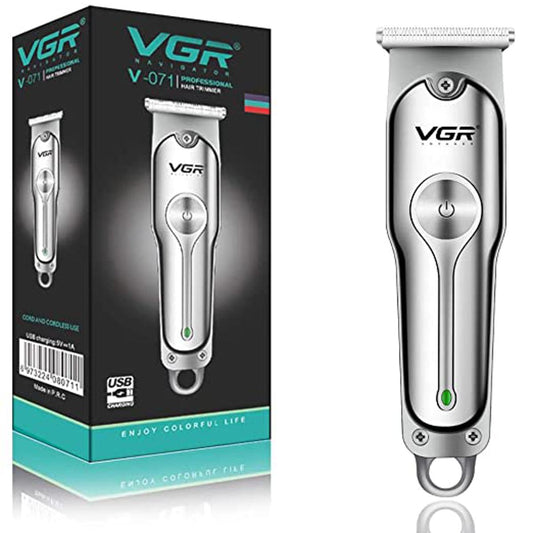 VGR V-071 Trimmer for Men – Rechargeable Beard & Hair Grooming Machine