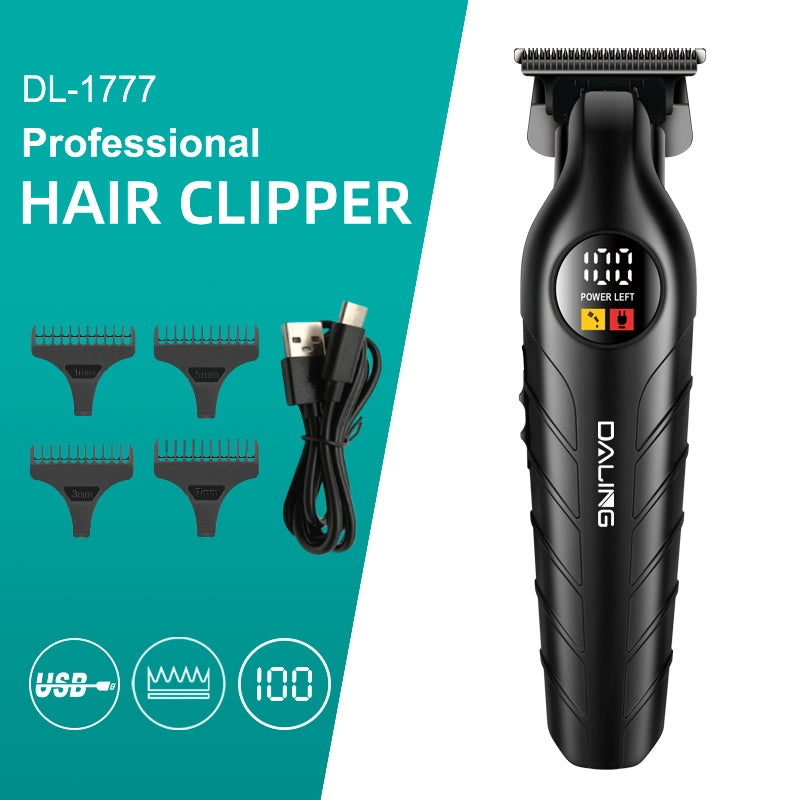 Daling DL-1777 Hair & Beard Trimmer – Powerful Electric Grooming Machine